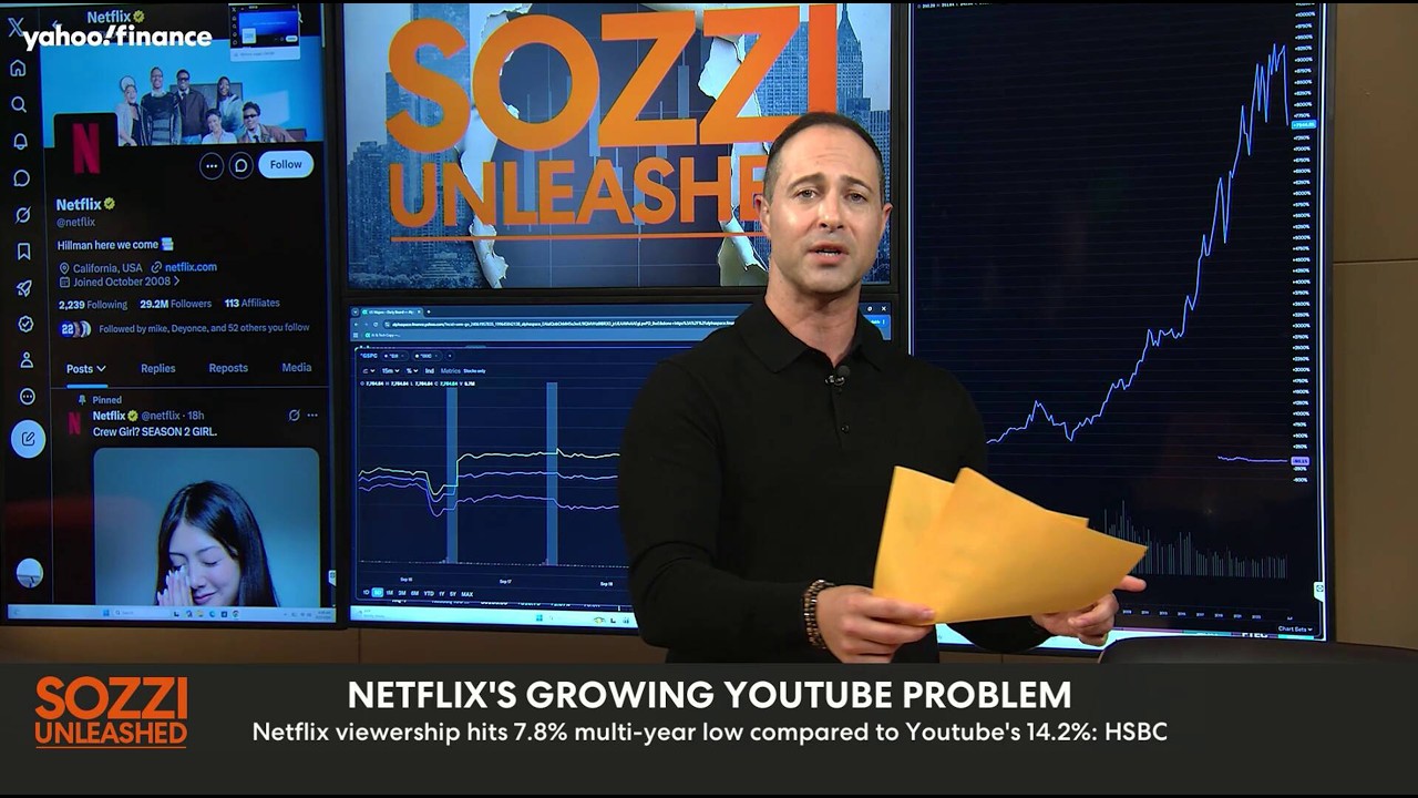 Netflix теряет время просмотра в пользу YouTube, и я не вижу выхода | Sozzi Unleashed