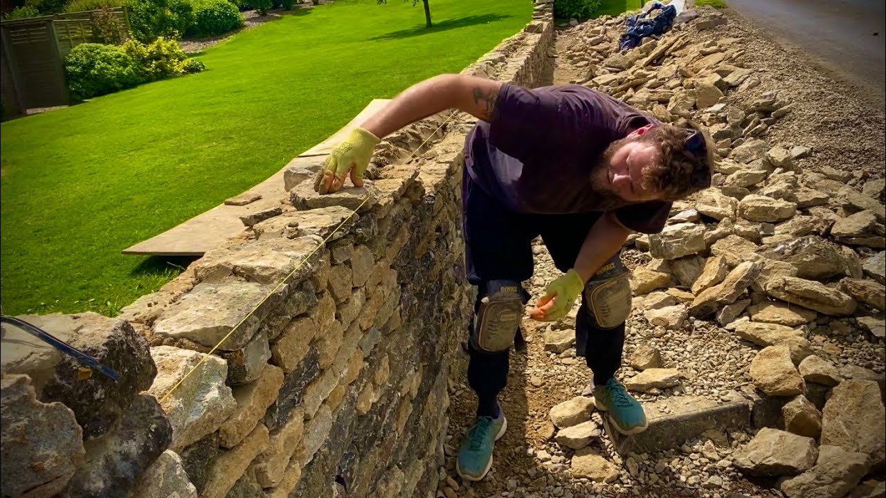 Stone Wall Build - Part 7