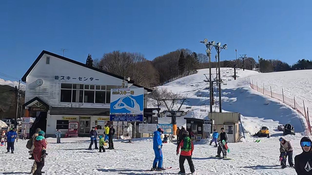 鉛温泉スキー場　2025.3.9