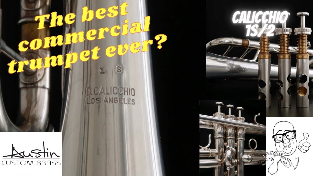 The Greatest Commercial Trumpet of all Time? I think so! Calicchio 1s/2 ACB Show and Tell #trumpet