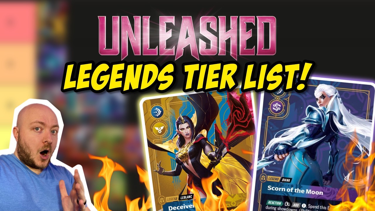 UNLEASHED LEGENDS TIER LIST | All New Legends Ranked! | Riftbound: League of Legends
