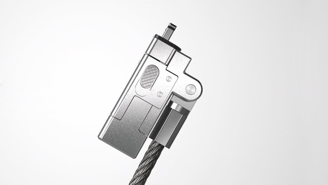 C&acirc;ble de s&eacute;curit&eacute; Slim&nbsp;NanoSaver&reg;&nbsp;2.0 EQ &agrave; cl&eacute;