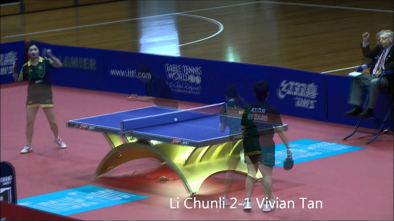 Oceania Olympic Qualification Li Chunli vs. Vivian Tan Stage 2 Final