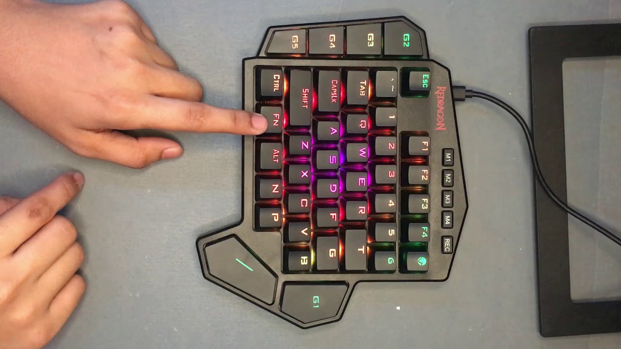 Redragon K585 DITI, One-Handed Mechanical Keyboard, Budget Friendly!?