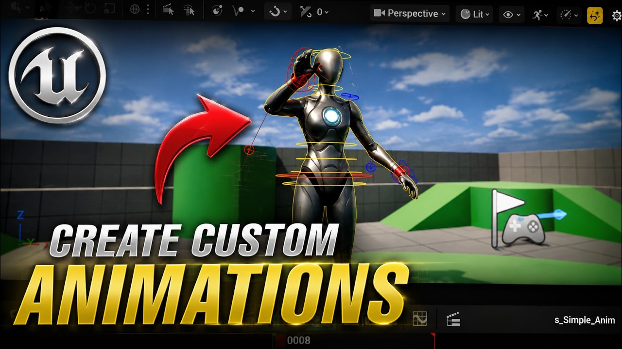How To Make Animations For The Unreal Engine 5 Mannequin