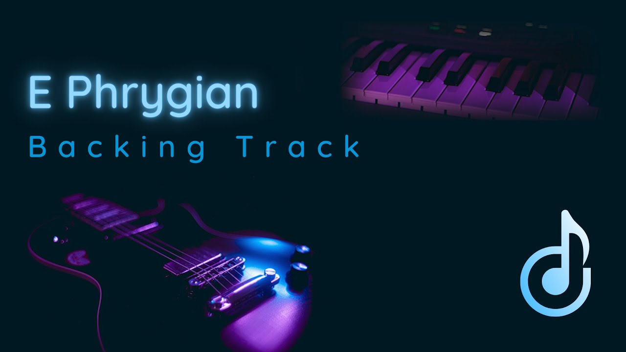 Ominous E Phrygian backing track 100bpm