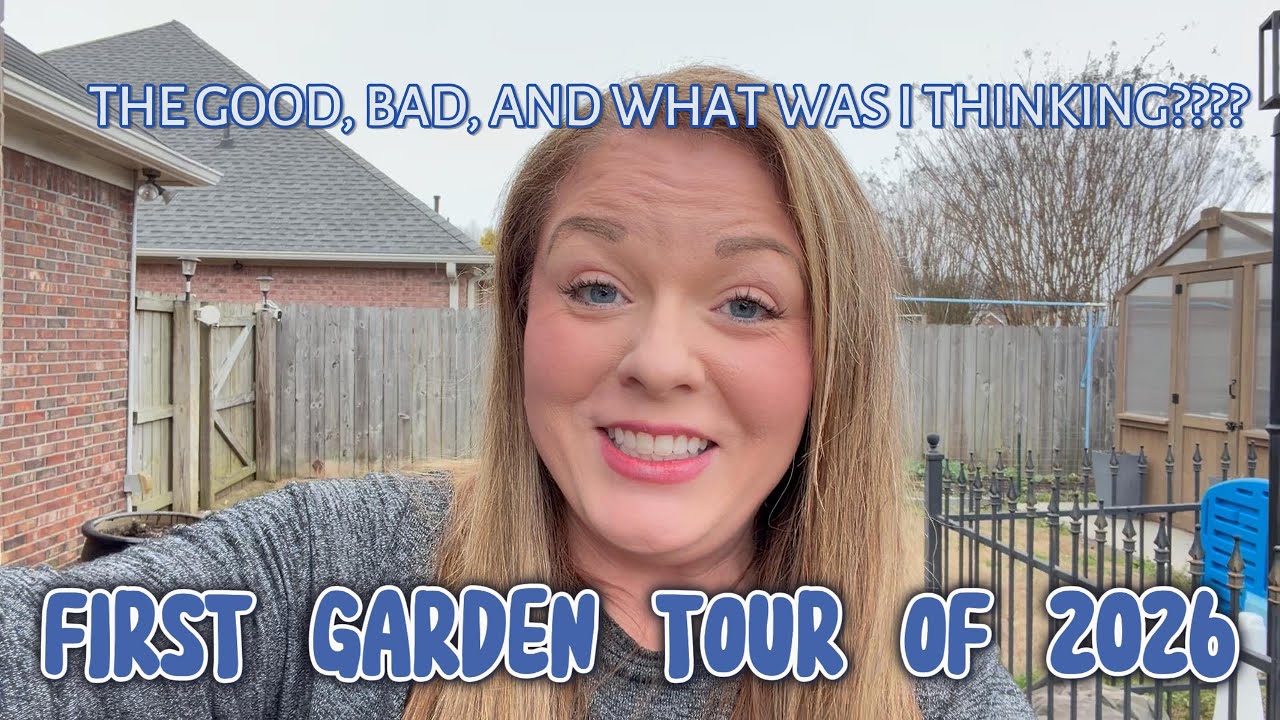 FIRST GARDEN TOUR OF 2026