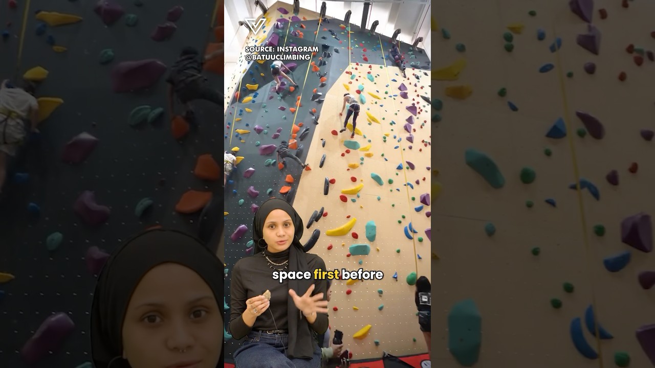 A new rock climbing gym in PJ just dropped