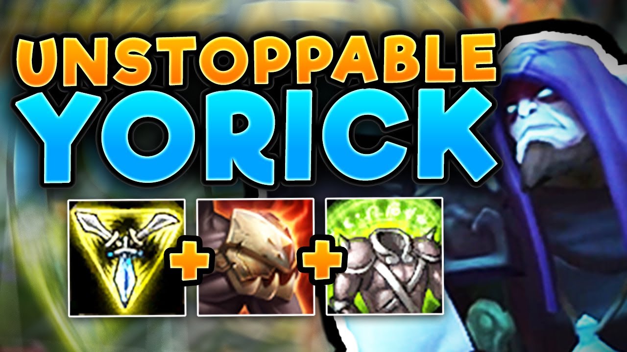 WTF?? WHY CAN YORICK DO THIS MUCH DAMAGE? YORICK TOP GAMEPLAY SEASON 7! - League of Legends Gameplay