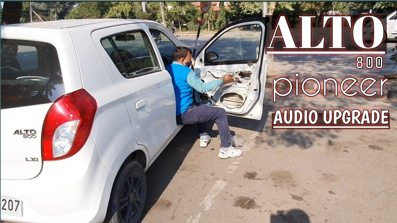 brezza speakers in alto|alto800 pioneer music system|price|installation| information in hiindi