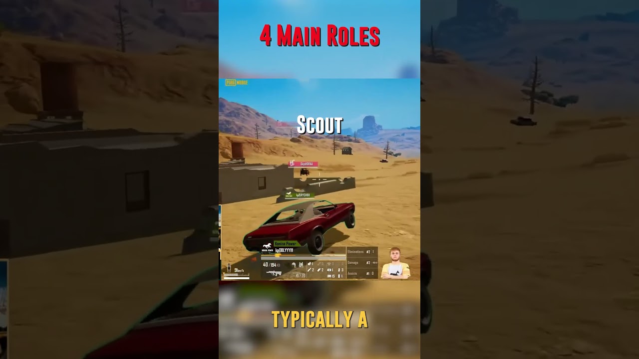 The 4 Main Roles You MUST Use in PUBG Mobile!
