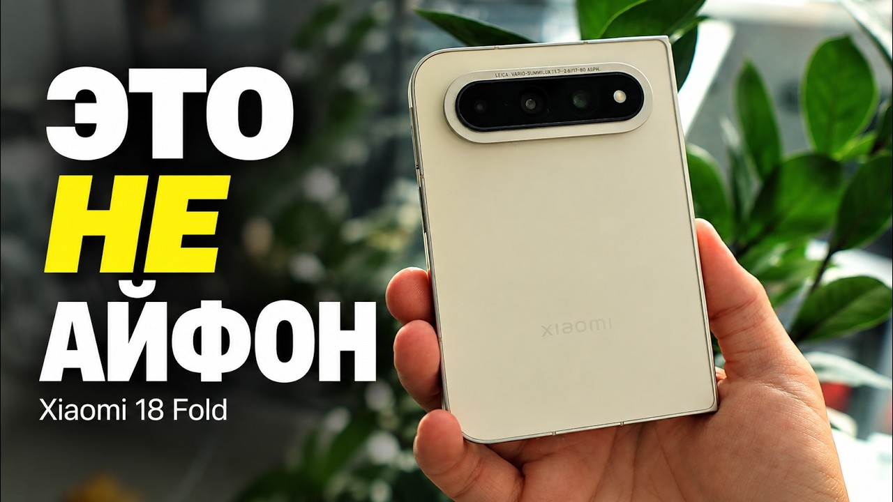 Хочешь iPhone Duo? Сначала посмотри обзор Xiaomi 18 Fold
