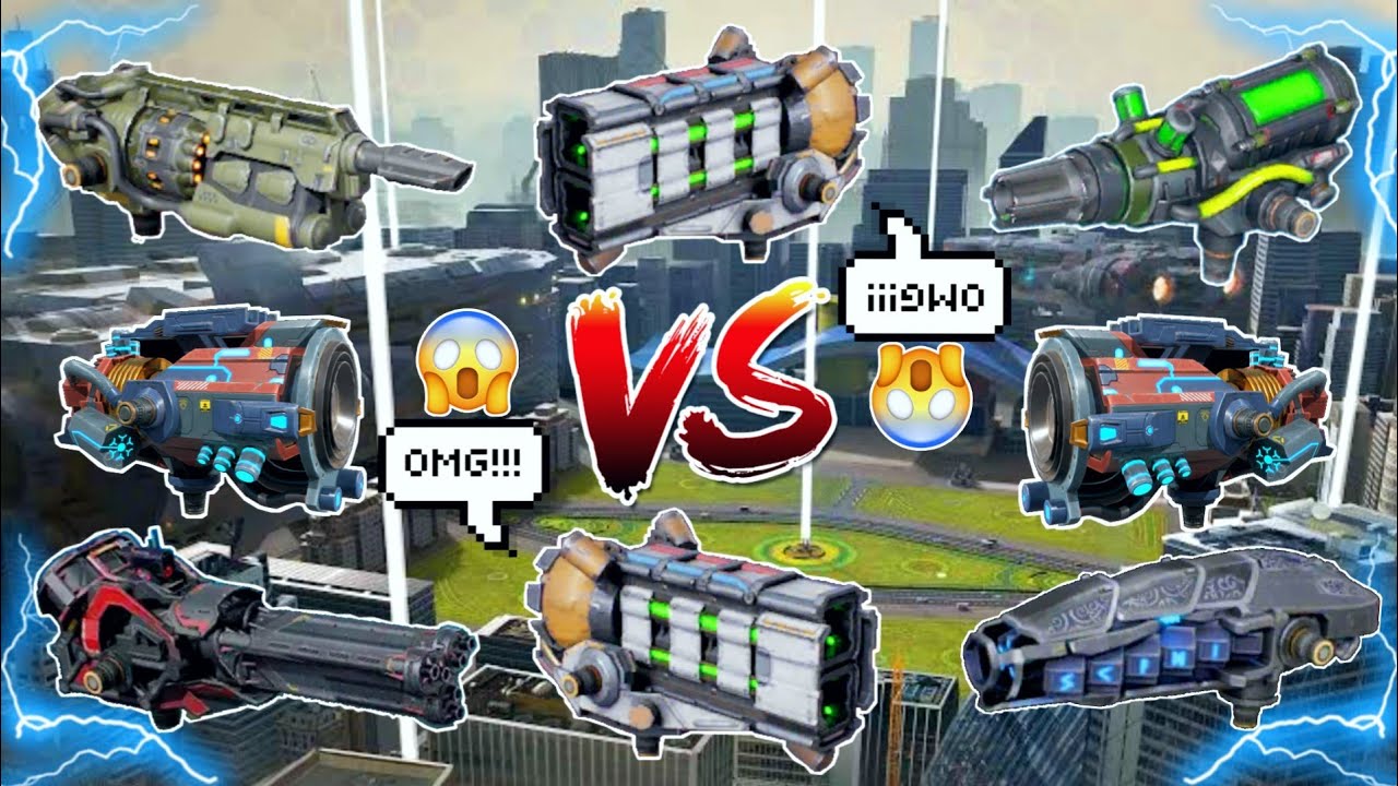 [WR]🔥Hazard VS Meta Medium Weapon Comparison in War Robots | WAR ROBOTS |