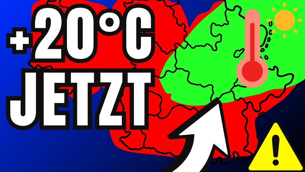 20 GRAD dann -10 GRAD? Der brutale MÄRZ-ABSTURZ droht uns!