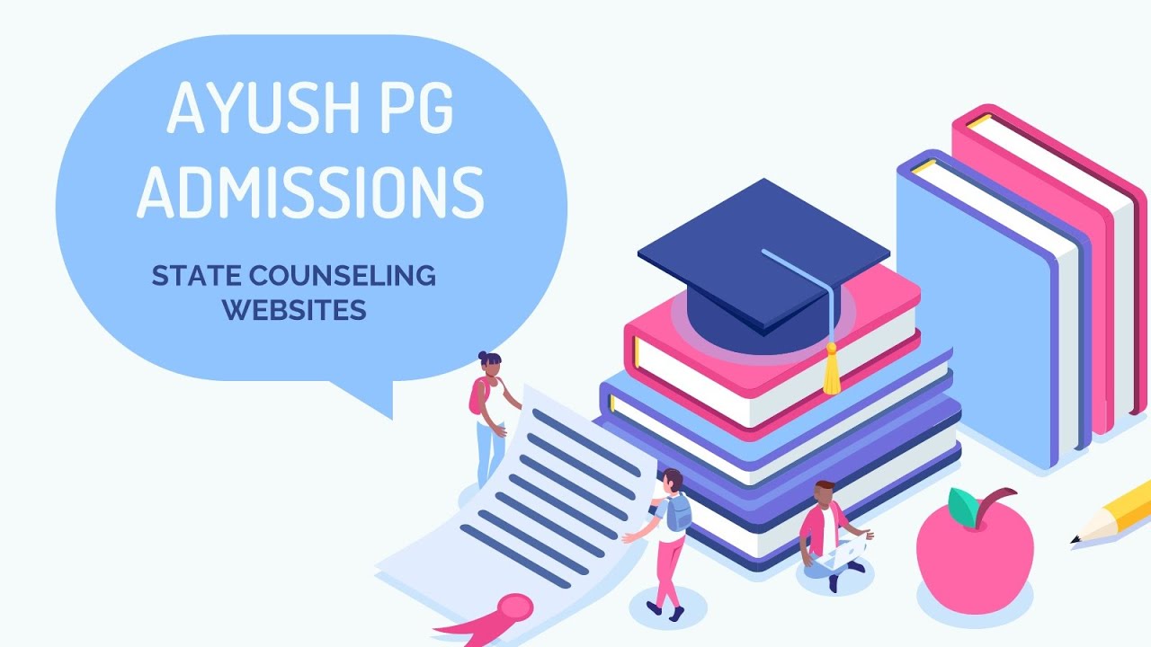 AYUSH PG Admissions 2020-21 | State Counseling Websites | 11 States official websites details