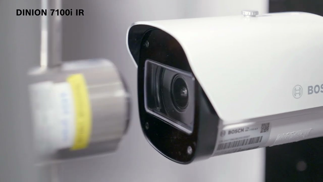 Bosch DINION 7100i IR - IK10 Impact Test