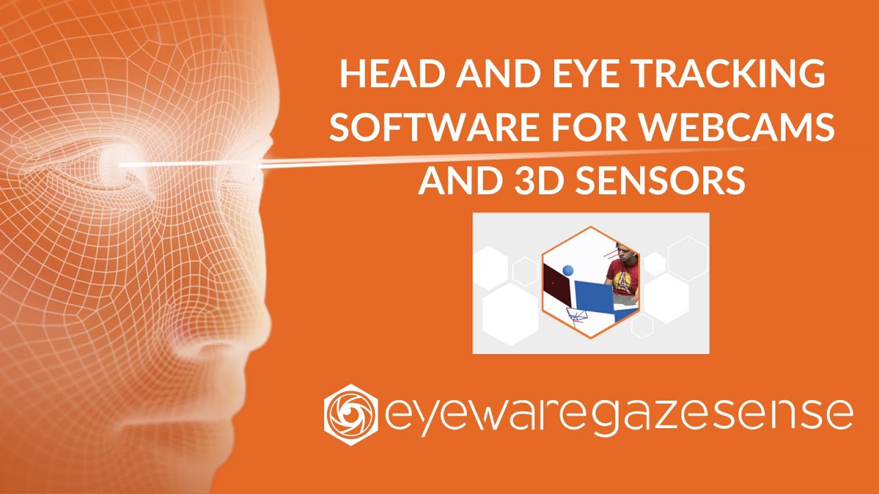 Eyeware GazeSense&trade; Software Demo | Head & Eye Tracker For Consumer-grade Depth-Sensing 3D Cameras