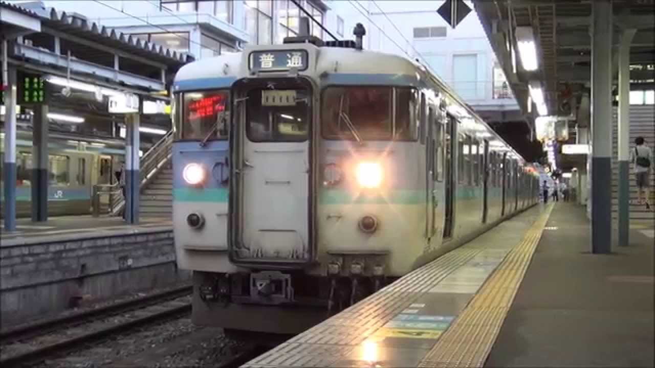 JR東日本115系,211系,キハ110系など 松本駅・長野駅 発車シーン