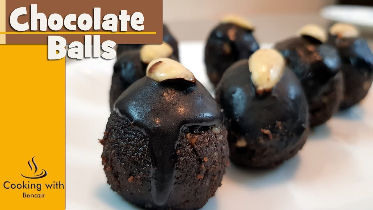 Chocolate Balls || Ramzan Special || Recipe by Cooking with Benazir