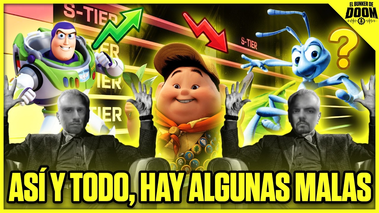 Rankeamos TODAS las películas de PIXAR | Civil War