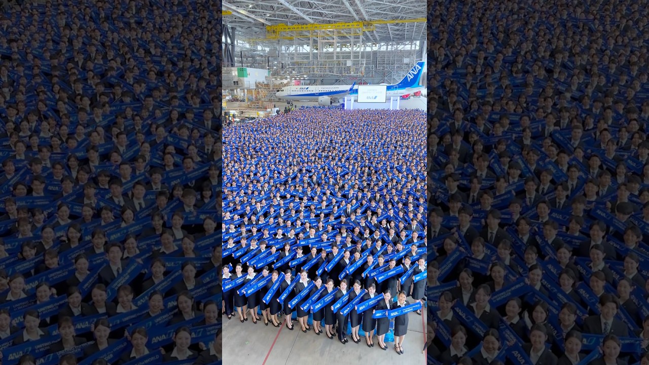2025年度ANAグループ入社式が行われました🌸🤝 