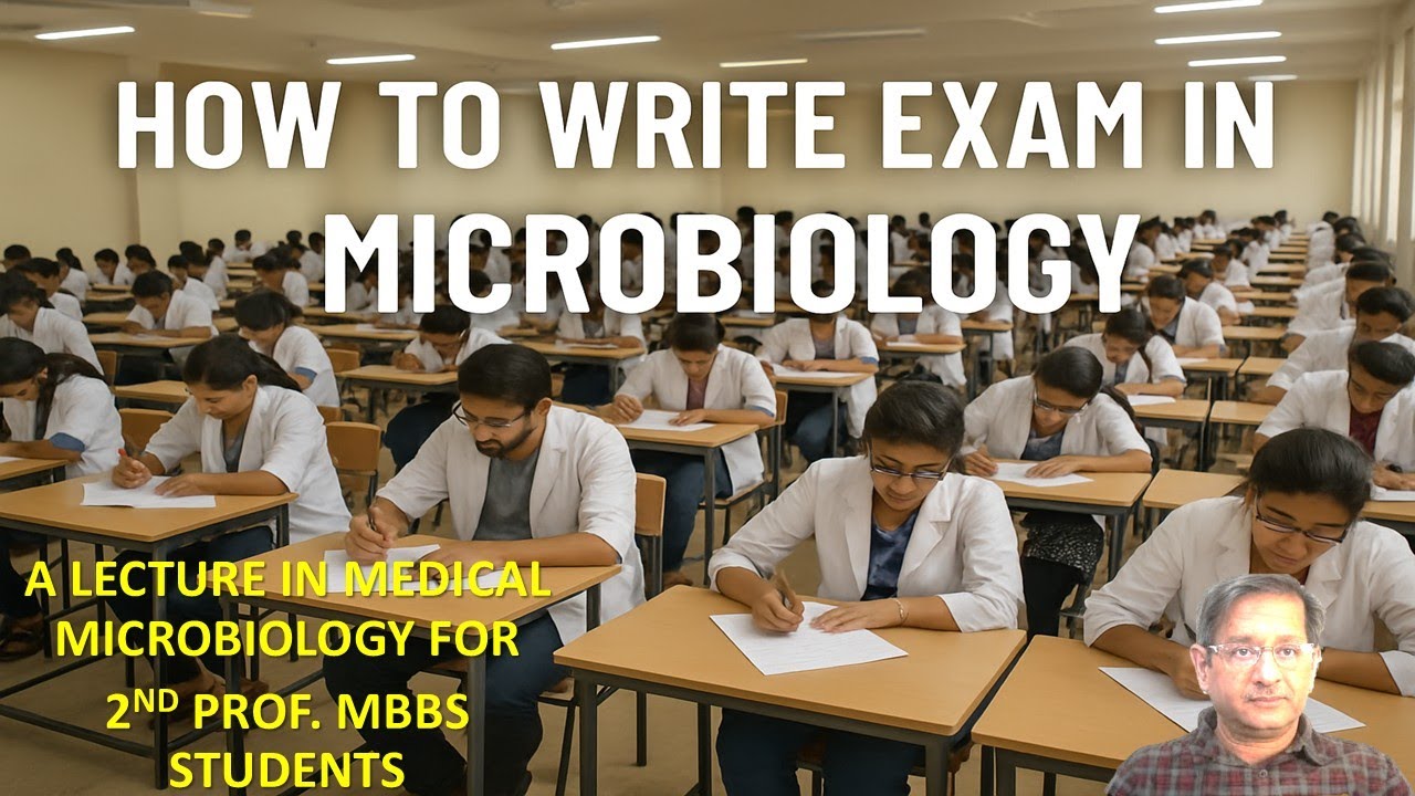 Advisory on how to write Microbiology exam