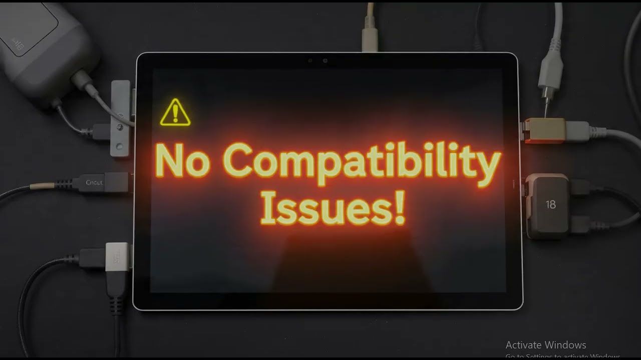 How to use Surface Pro 11 OLED with Cricut and label printers without compatibility issues