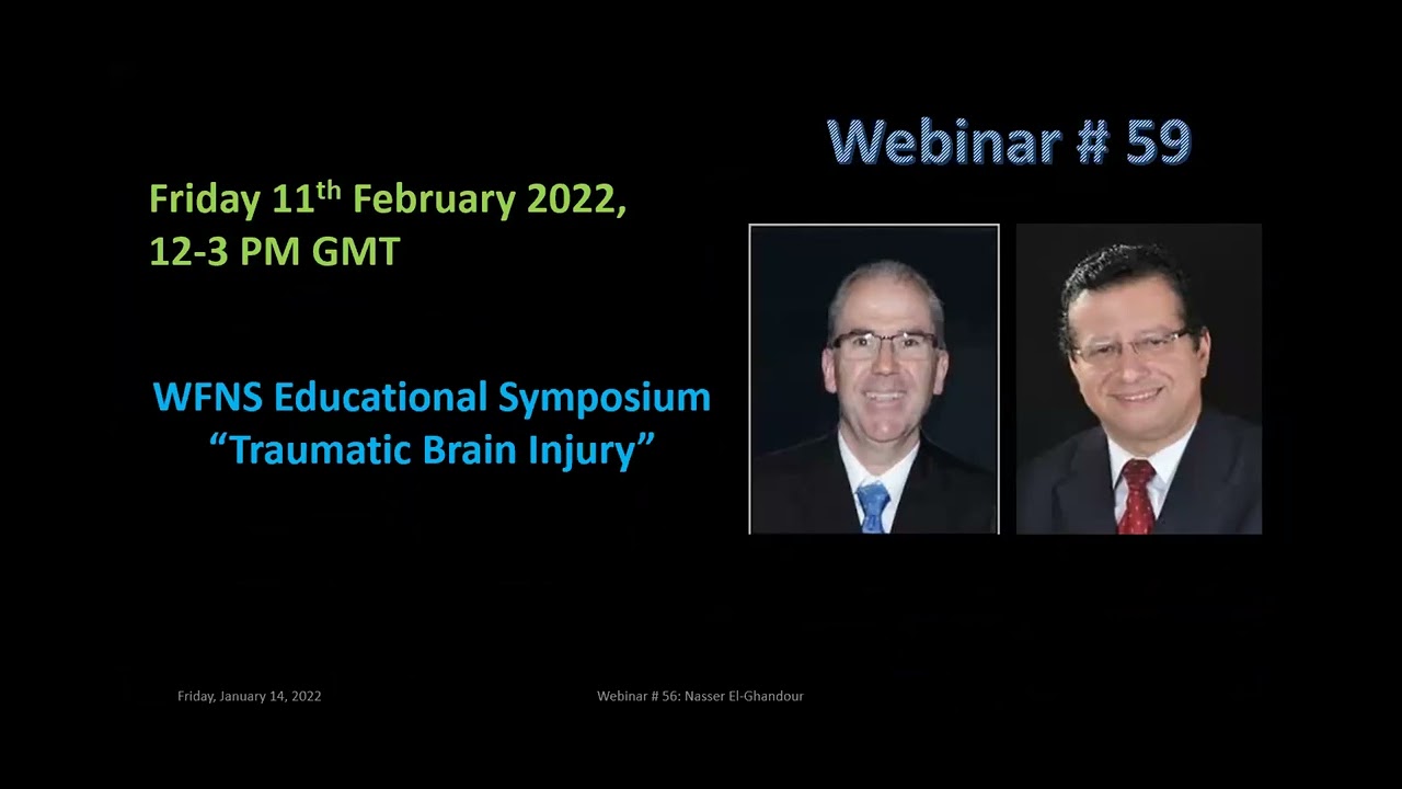 Webinar # 57 WFNS Educational Symposium Hydrocephalus