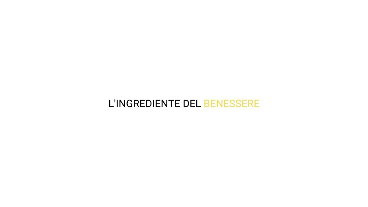 L'ingrediente del benessere
