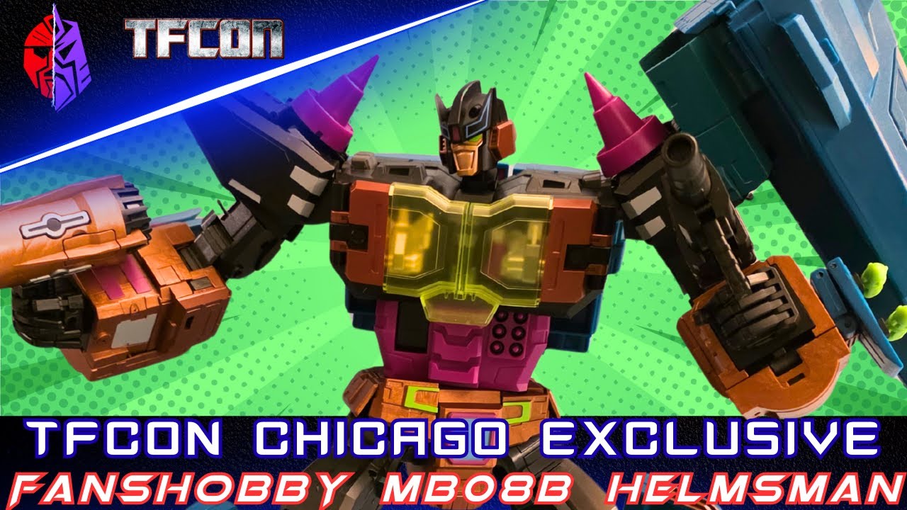 Обзор рулевого FHxTCP MB-08B!! Эксклюзив на TFcon!!