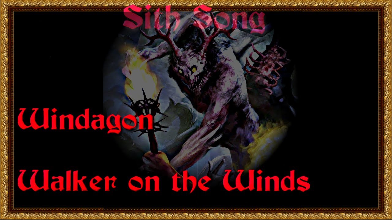 Walker on the Winds: Windagon - AI Star Wars Sith Song