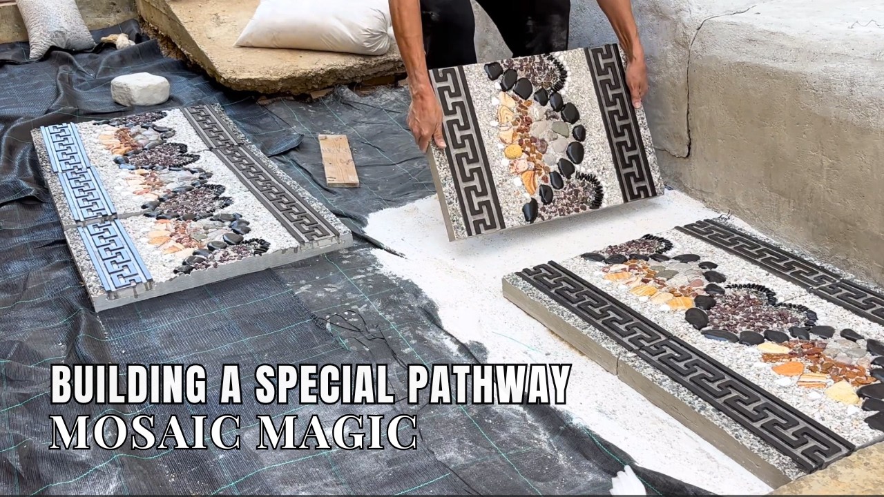 How to Build a Mosaic Pathway That Looks Professionally Done