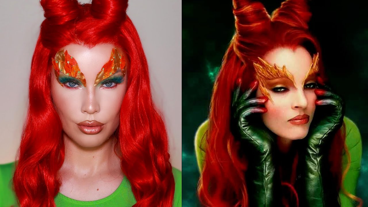 POISON IVY MAKEUP TUTORIAL (BATMAN & ROBIN) | HALLOWEEN 2020