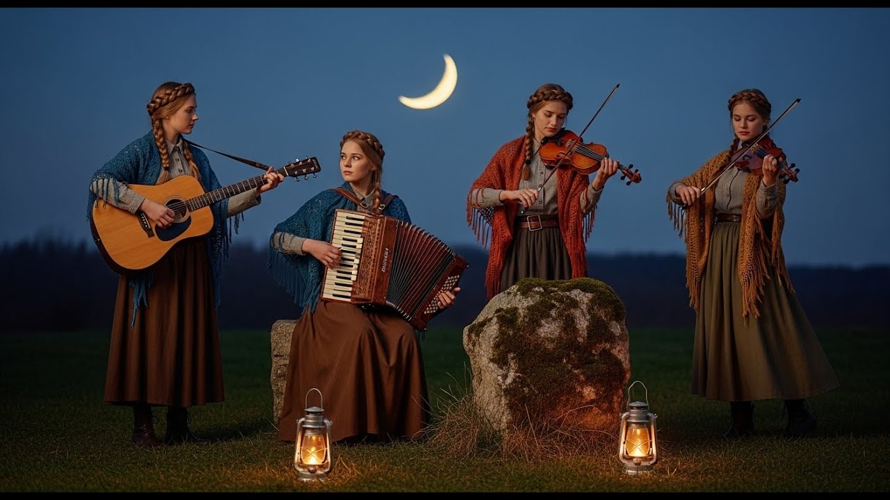 Ritual De Alba Flamenca – Guitarra, Cajón Y Acordeón En Movimiento Dorado