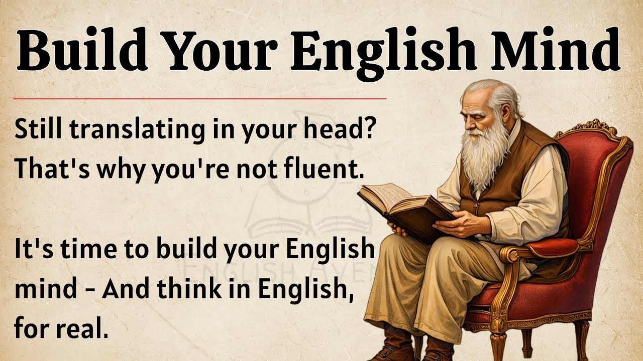 Build Your English Mind || Speak English Fluently Without Translating || Improve Your English ✅️