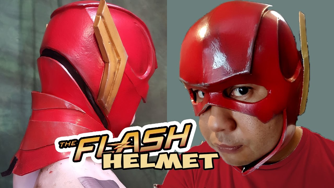 the Flash Justice League cosplay Helmet