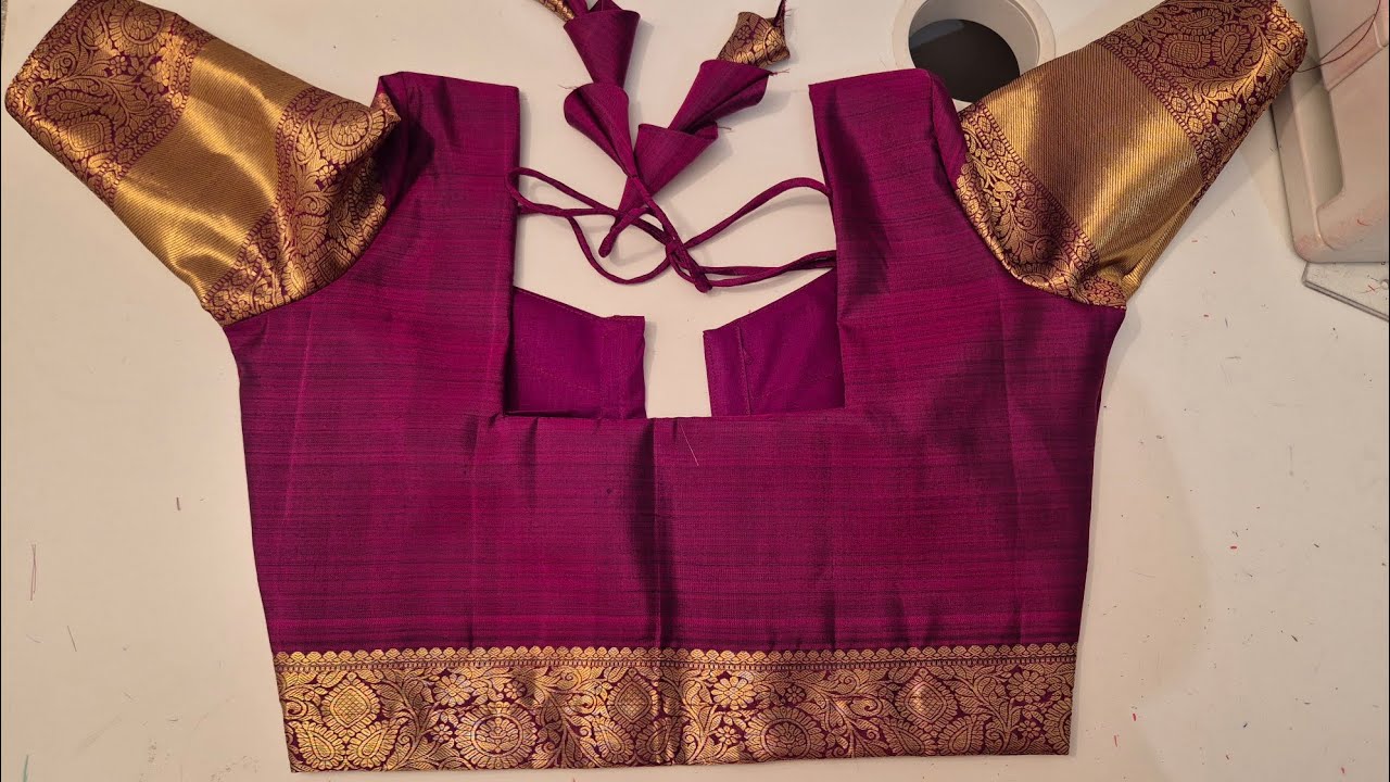 32 Inch Blouse Cutting & Stitching | Beginner Silent Live