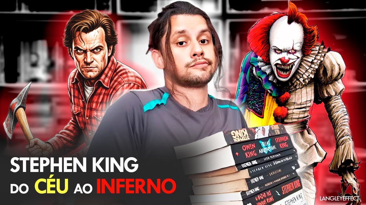 Lendo STEPHEN KING do mais FÁCIL ao mais DIFÍCIL