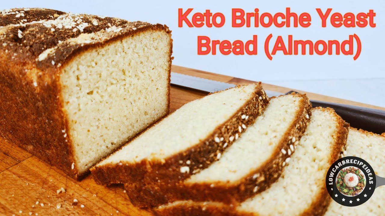HOW TO MAKE KETO BRIOCHE BREAD (ALMOND) - SOFT, MOIST & FLAVORFUL !
