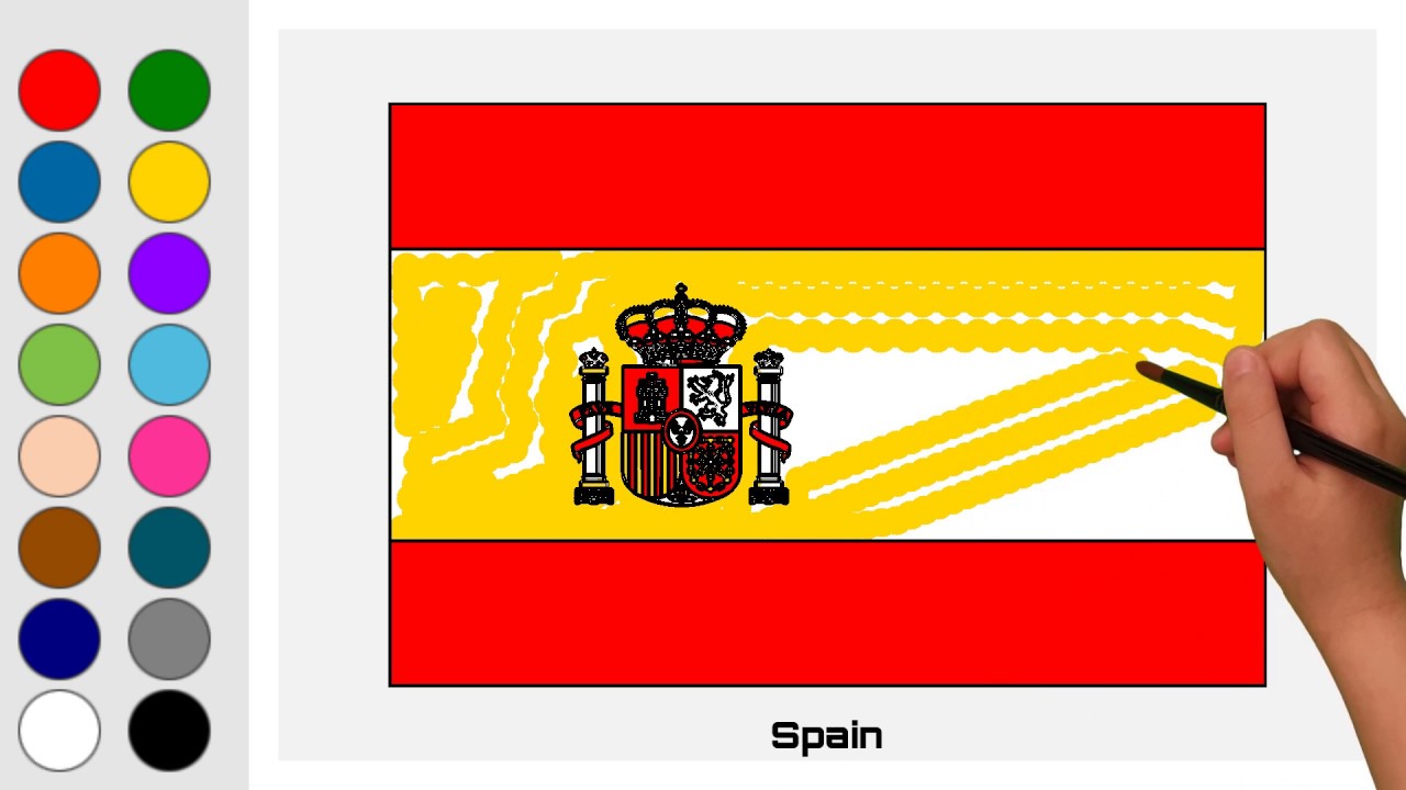 Flag of Spain - Europe