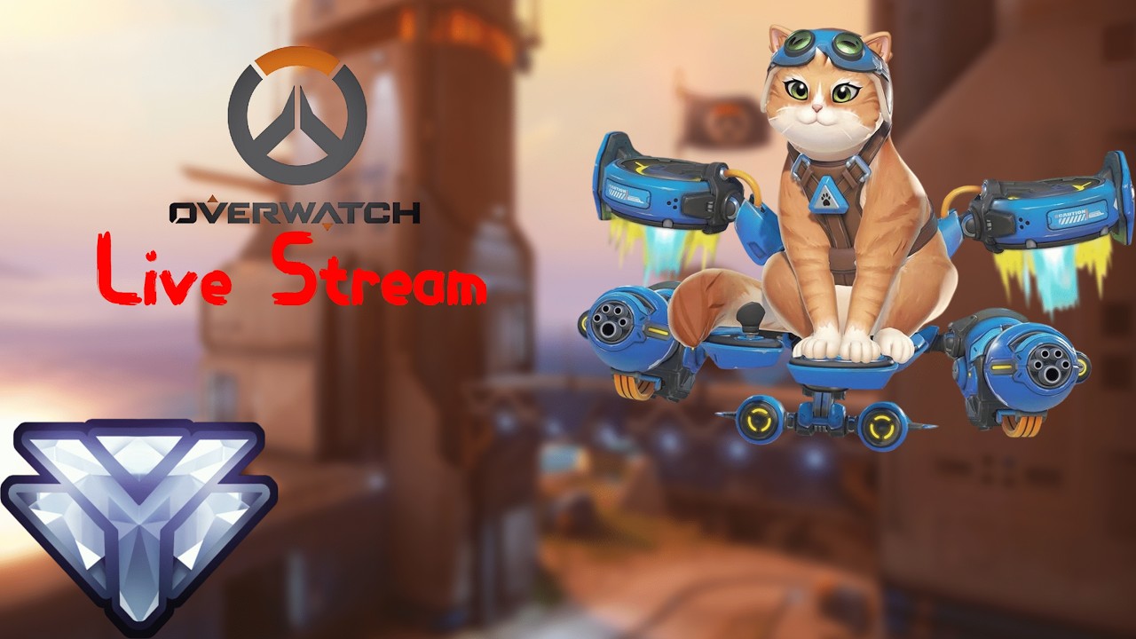 Overwatch Season 1 | MMR + Competitive Grind | Jetpack Cat Main  | Hard Carry