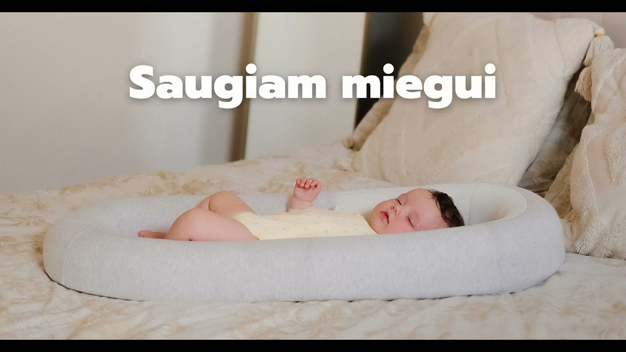 Kai kūdikis miega saugiai, pailsėti galite ir jūs