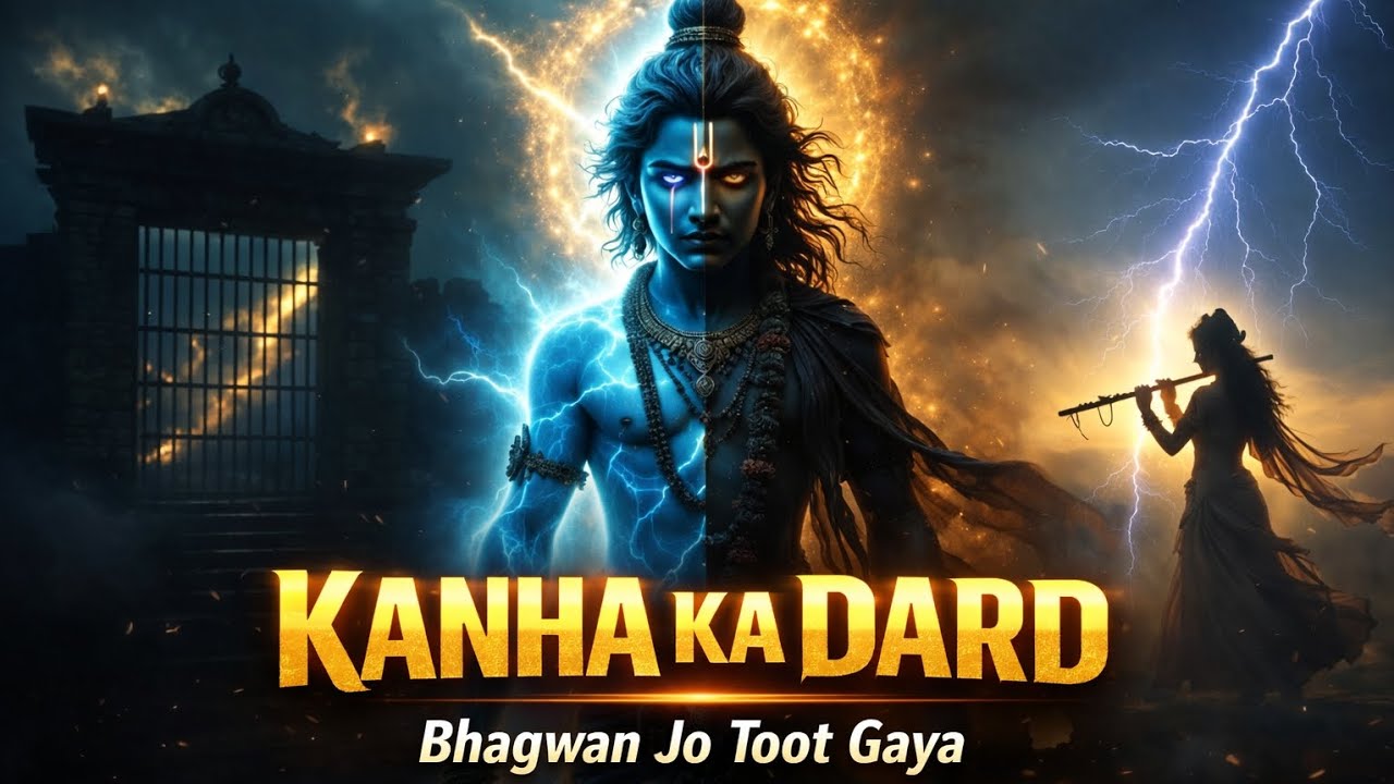 KANHA KA DARD 😢 | Krishna Real Life Rap | Emotional Bhakti Trap Song 2026 l Hindi rap song 
