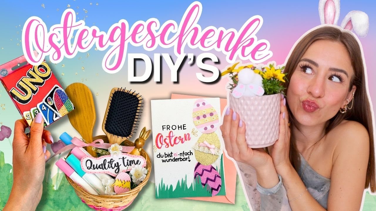 DIY OSTERGESCHENKE 🐥schnelle und einfache Geschenke selber machen 2025 - Cali Kessy