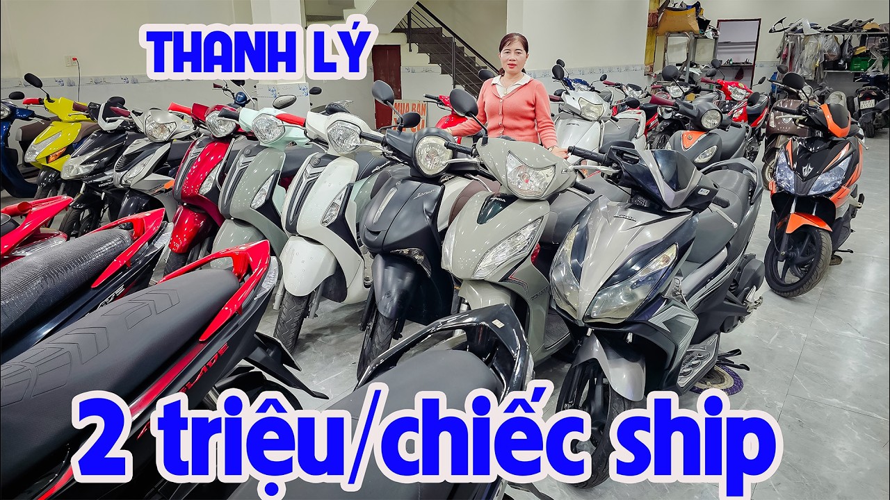 THANH L&Yacute; XE CŨ THU HỒI VỐN SH MODE VISION AB FUTURE XE ĐI L&Agrave;M SỐC 2 TRIỆU CHO BINH DUONG 24H