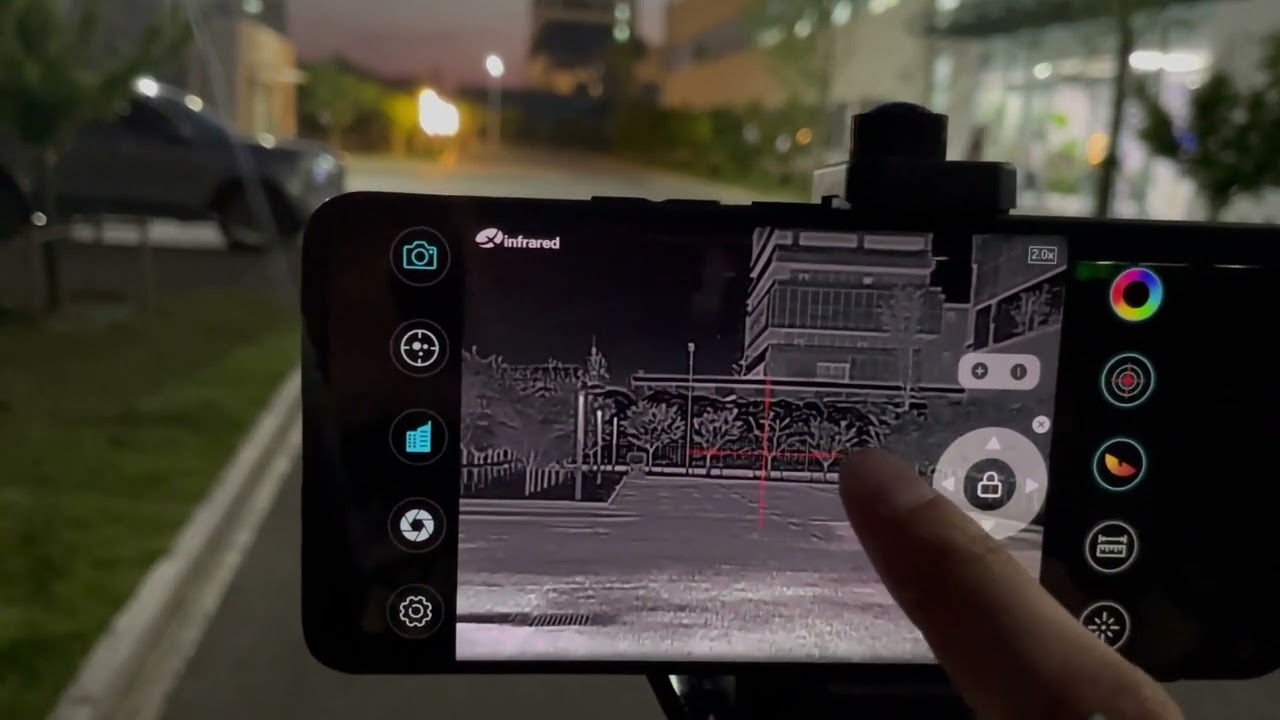 Detail introduction of Xinfrared XH15 with range finder and test during night