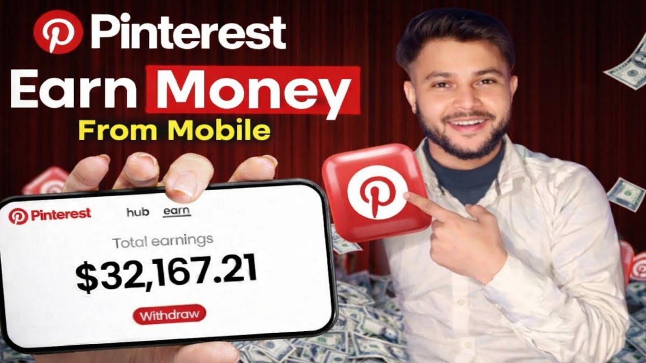 How to Earn money with Pinterest in Mobile | Pinterest Se Paise Kaise Kamaye | Pinterest Affiliate