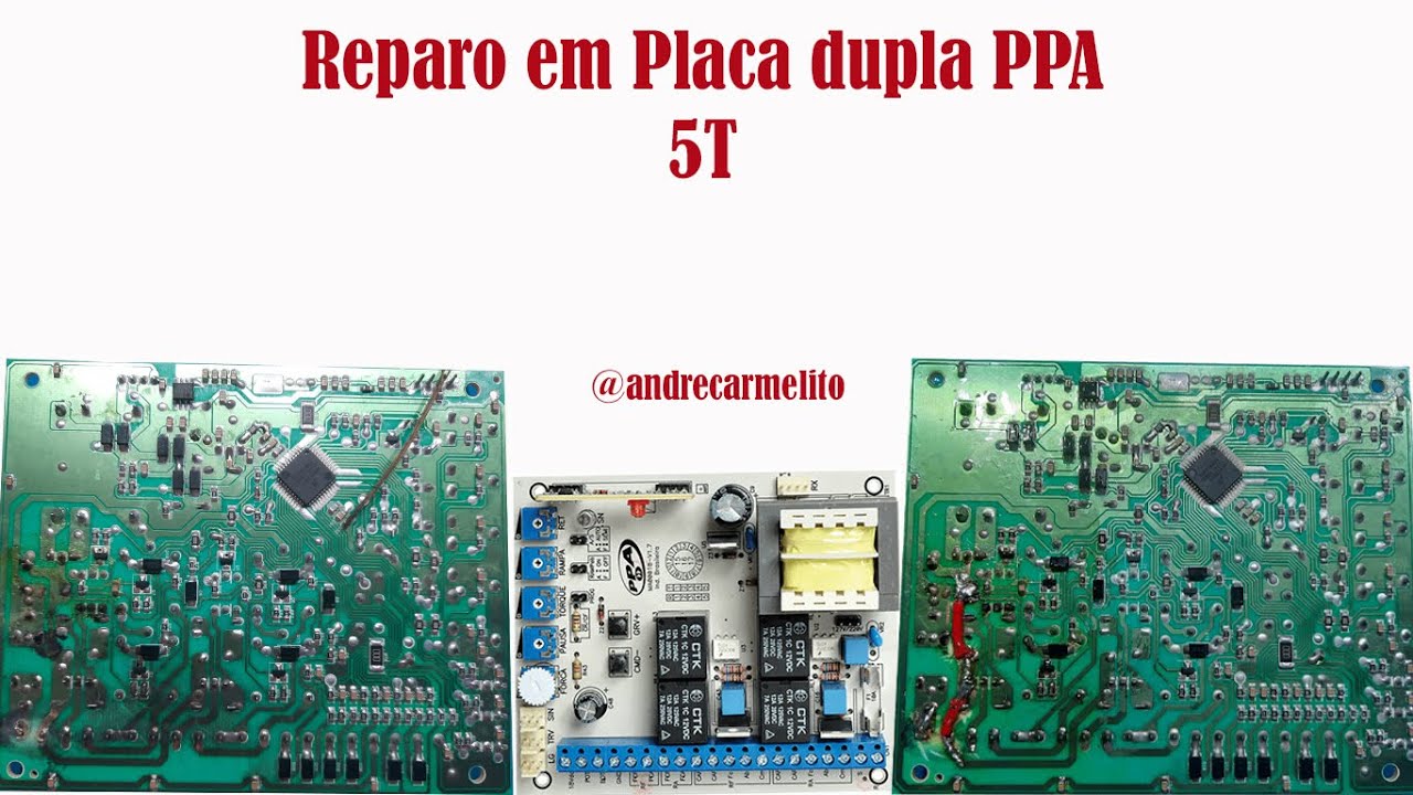 Conserto central dupla PPA 5t