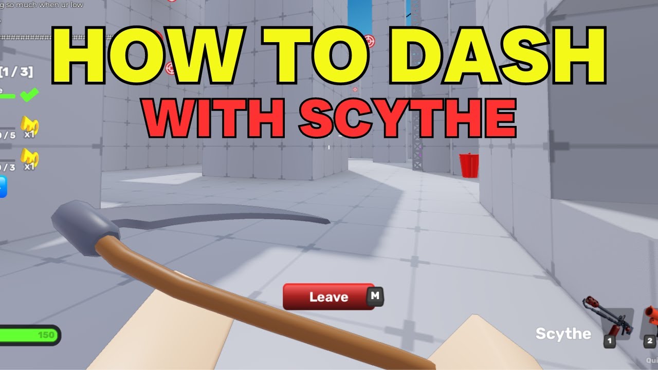 How To Dash With Scythe In Rivals Roblox (Mobile/Pc)