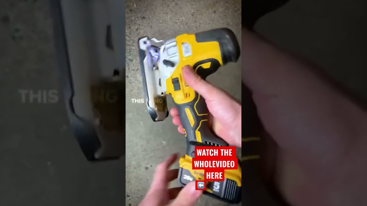 Dewalt Barrel Grip Jigsaw #shorts #dewalttools